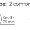 Fisio Hospital Breast Pump sizes