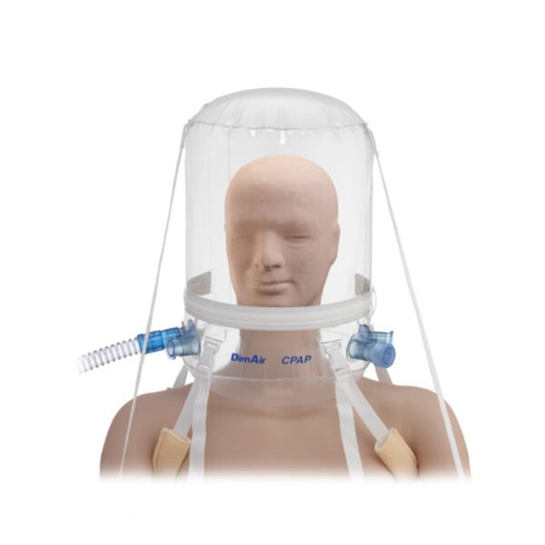 non-invasive ventilation helmet manufactured by Dimar