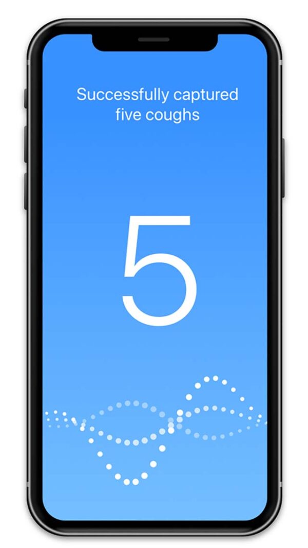 Respiratory Diagnosis Smartphone App Screenshot